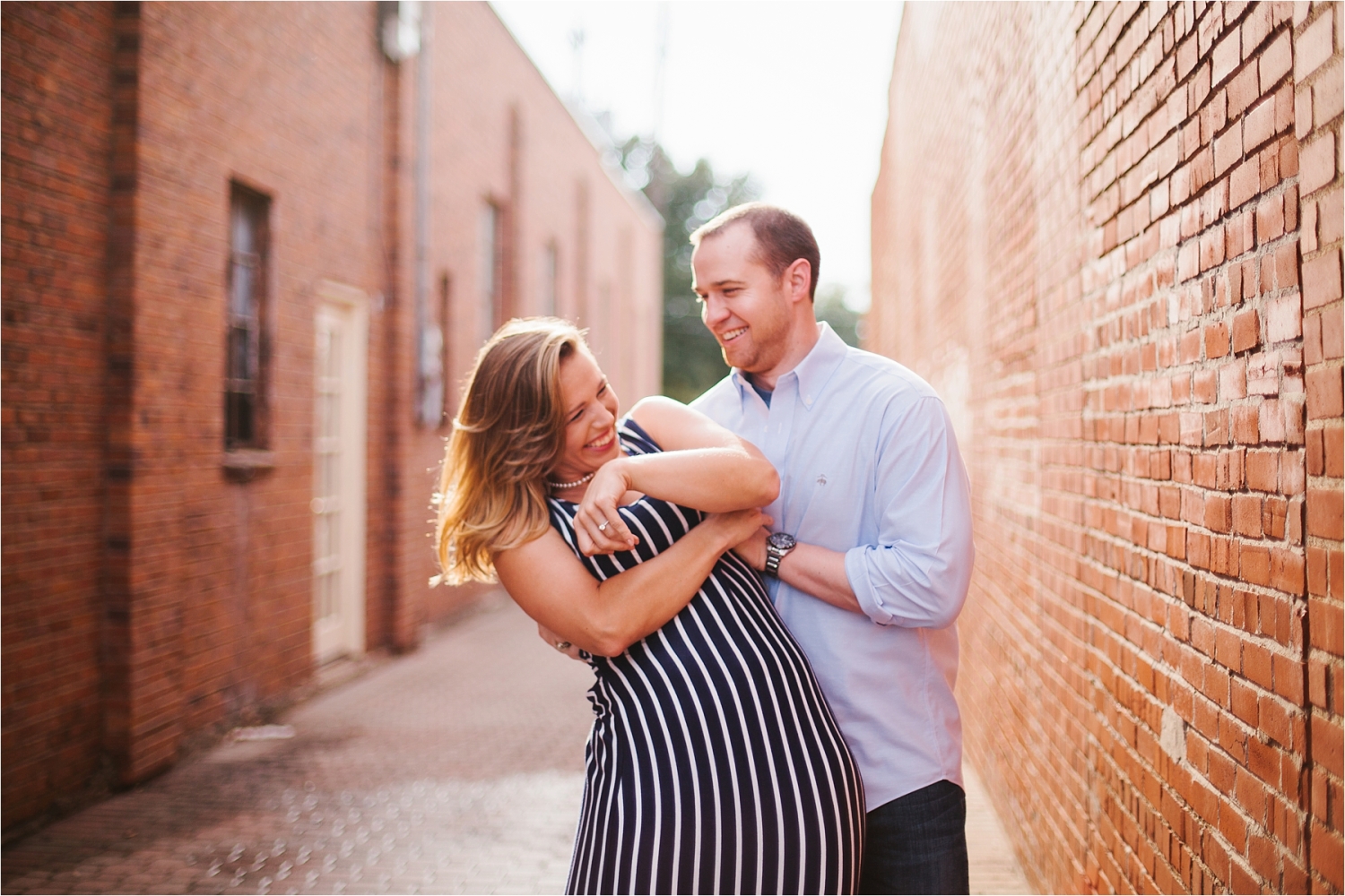 Fun and Colorful Engagement Session in Downtown Grapevine at the Palace Theatre and Grapevine Lake _ Rachel Meagan Photography _ 18