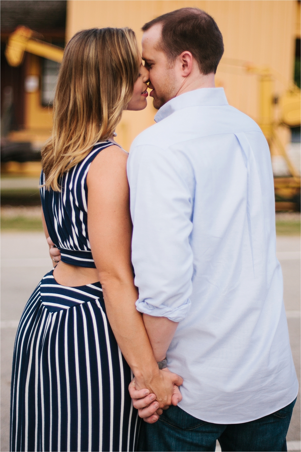 Fun and Colorful Engagement Session in Downtown Grapevine at the Palace Theatre and Grapevine Lake _ Rachel Meagan Photography _ 26
