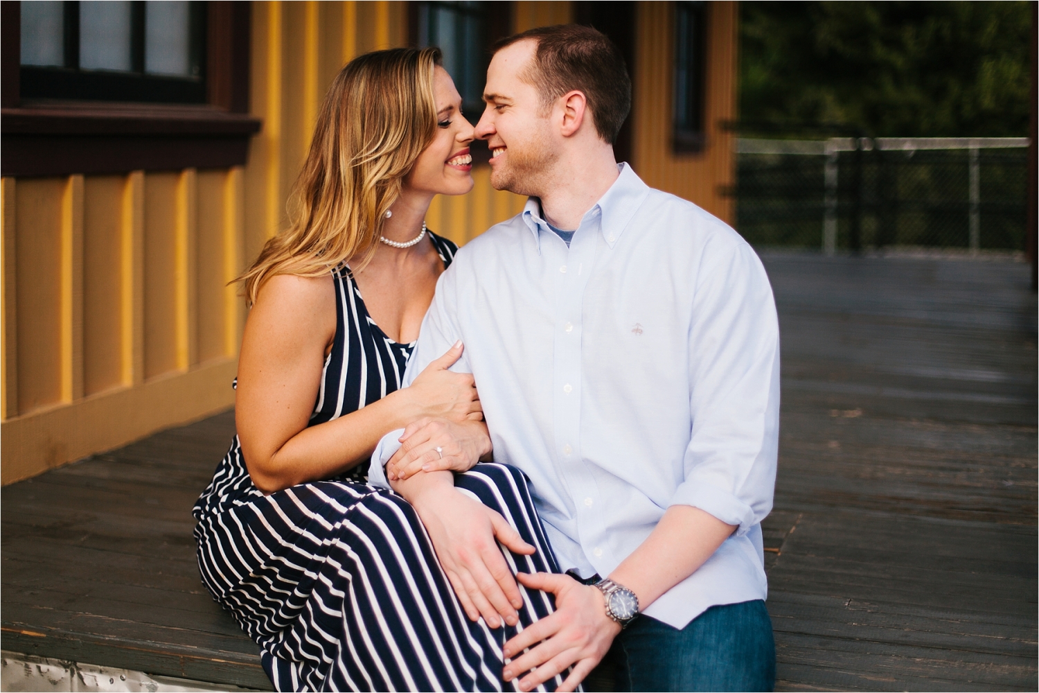 Fun and Colorful Engagement Session in Downtown Grapevine at the Palace Theatre and Grapevine Lake _ Rachel Meagan Photography _ 28