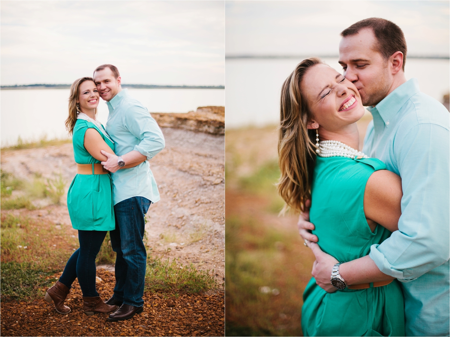 Fun and Colorful Engagement Session in Downtown Grapevine at the Palace Theatre and Grapevine Lake _ Rachel Meagan Photography _ 34