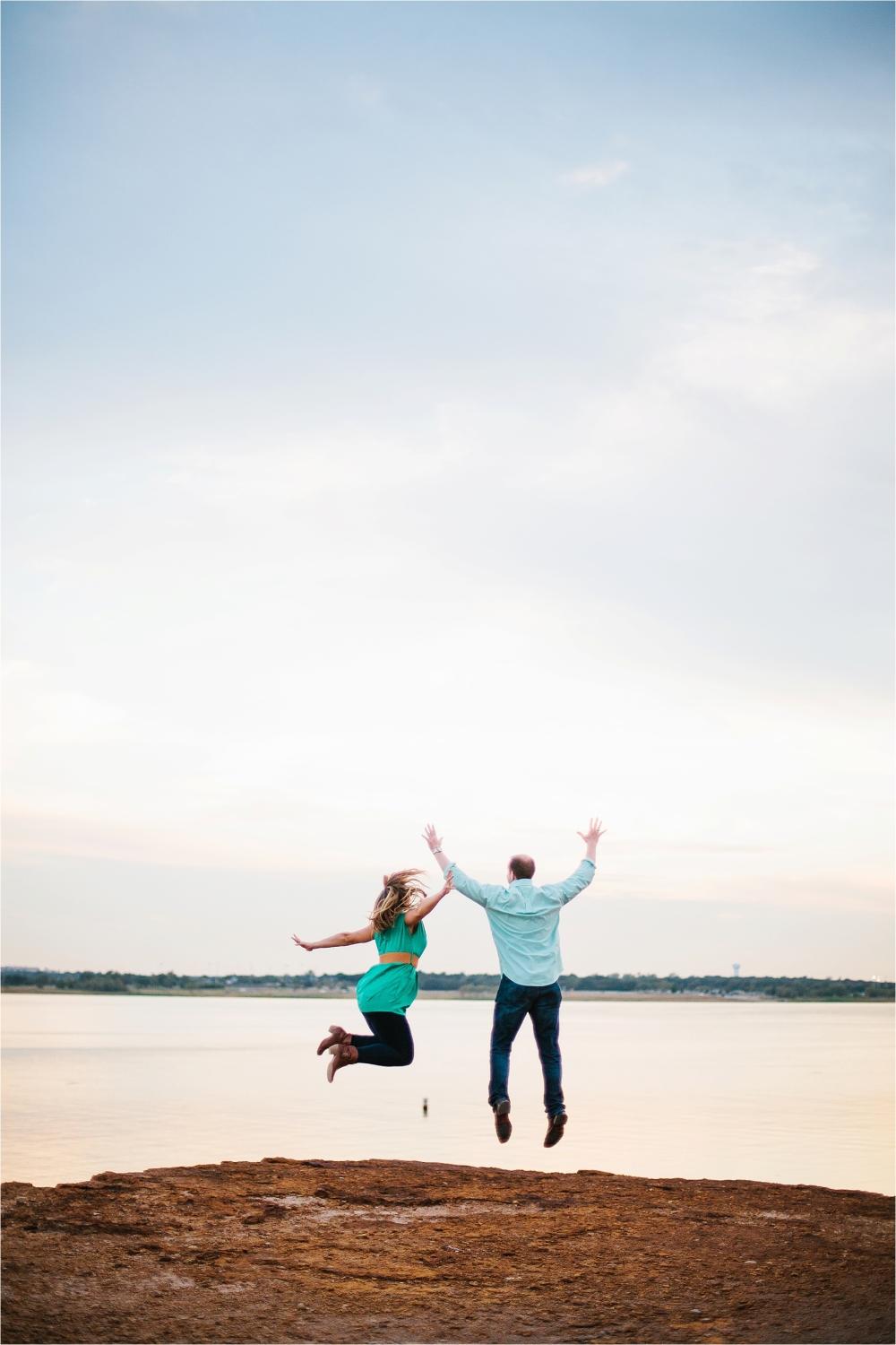 Fun and Colorful Engagement Session in Downtown Grapevine at the Palace Theatre and Grapevine Lake _ Rachel Meagan Photography _ 51