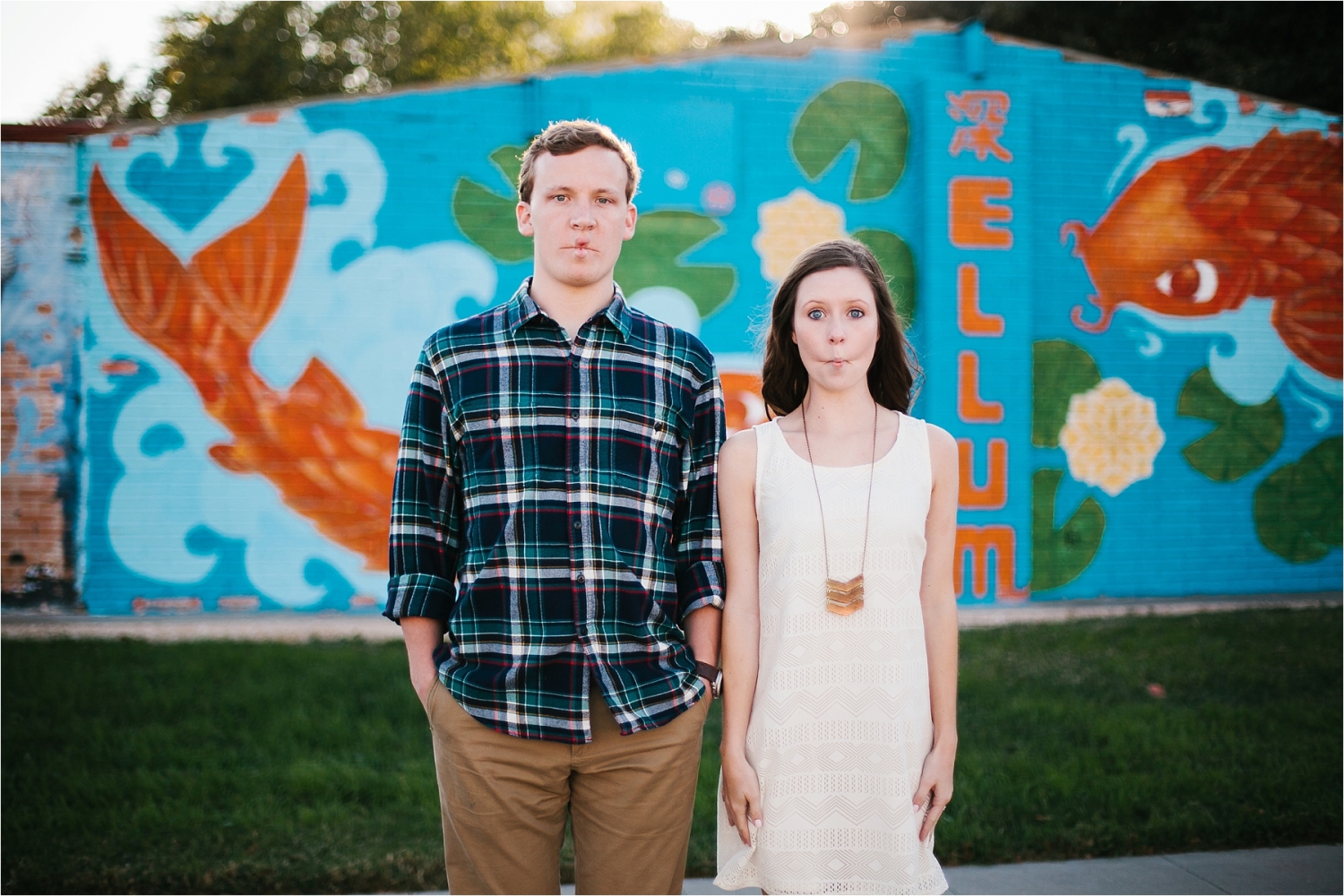 Deep Ellum and White Rock Lake Engagement Session _ North Texas Wedding Photographer _ Rachel Meagan Photography _ 16