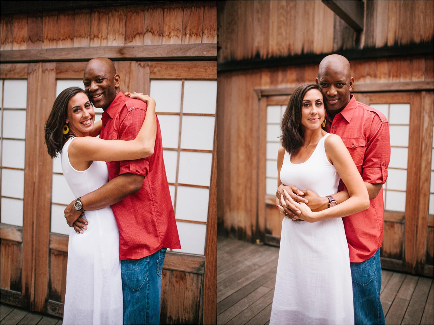 Enagement Session at the Japanese Rose Garden _ Fort Worth Botanical Gardens _ Images by North Texas Wedding Photographer, Rachel Meagan Photography _ 08