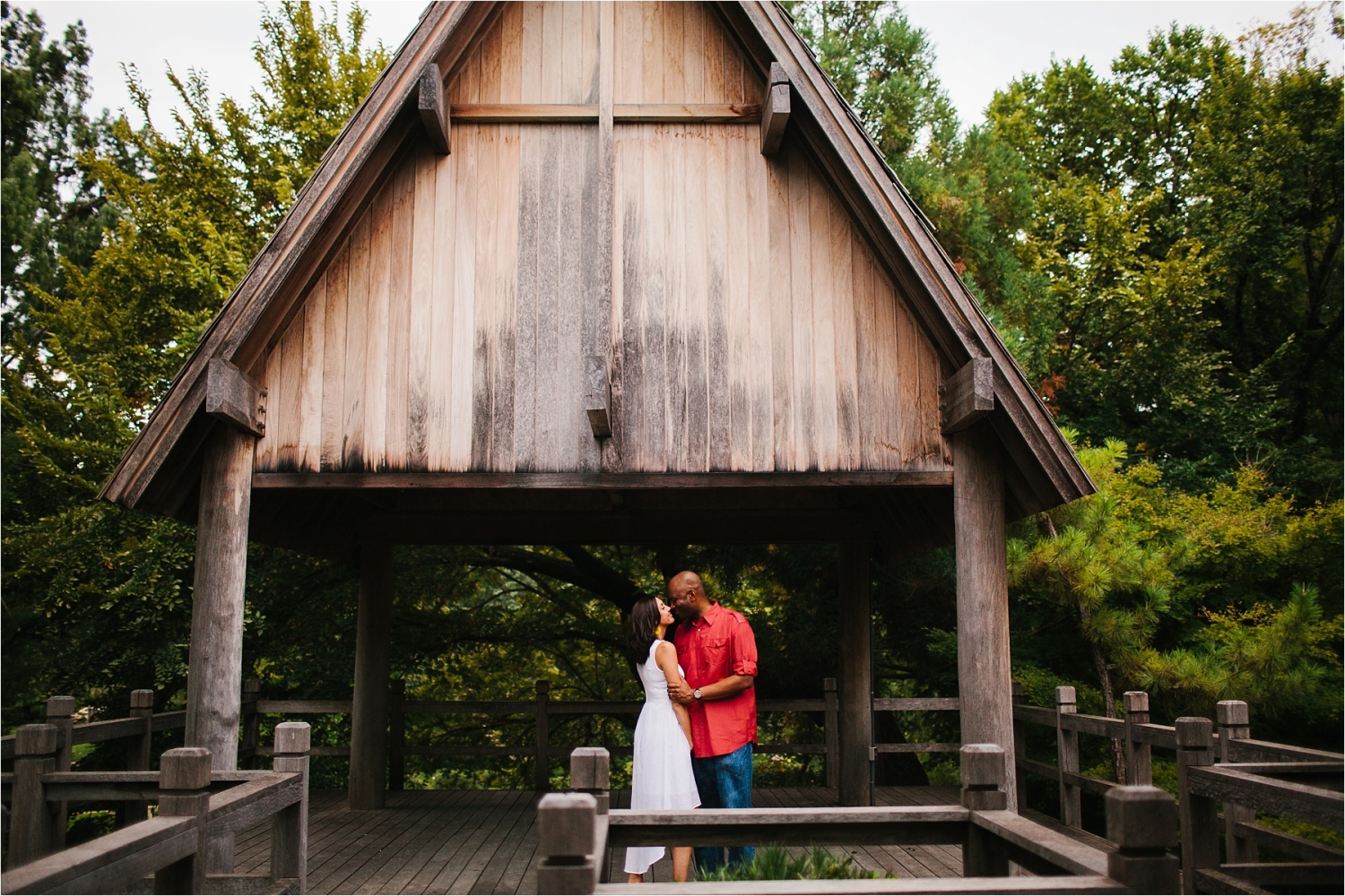 Enagement Session at the Japanese Rose Garden _ Fort Worth Botanical Gardens _ Images by North Texas Wedding Photographer, Rachel Meagan Photography _ 10
