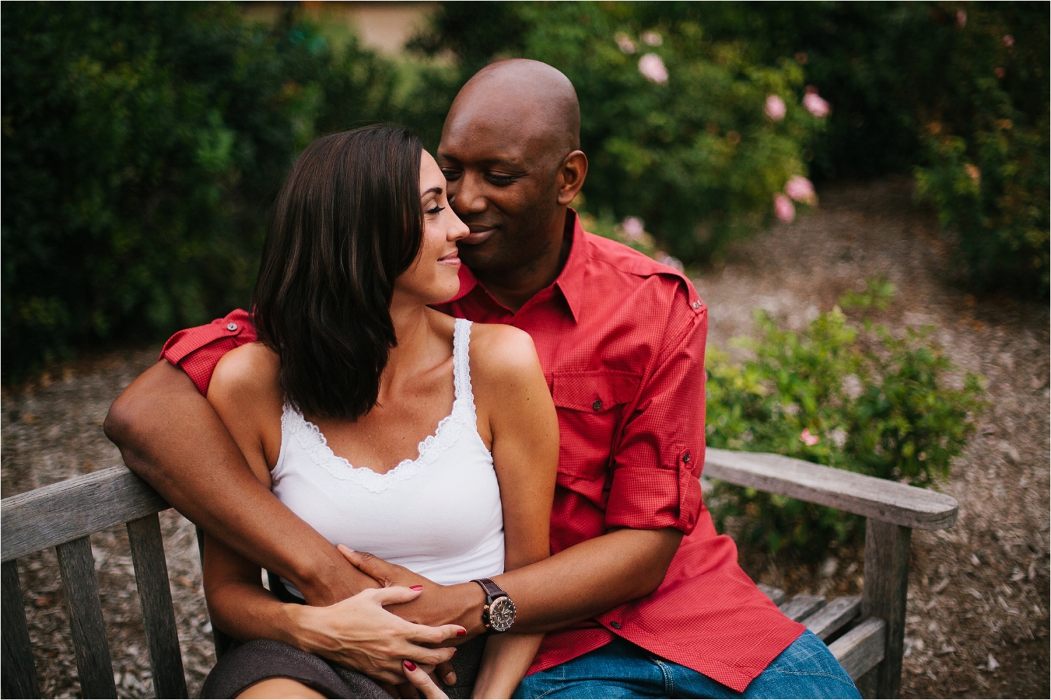 Enagement Session at the Japanese Rose Garden _ Fort Worth Botanical Gardens _ Images by North Texas Wedding Photographer, Rachel Meagan Photography _ 27