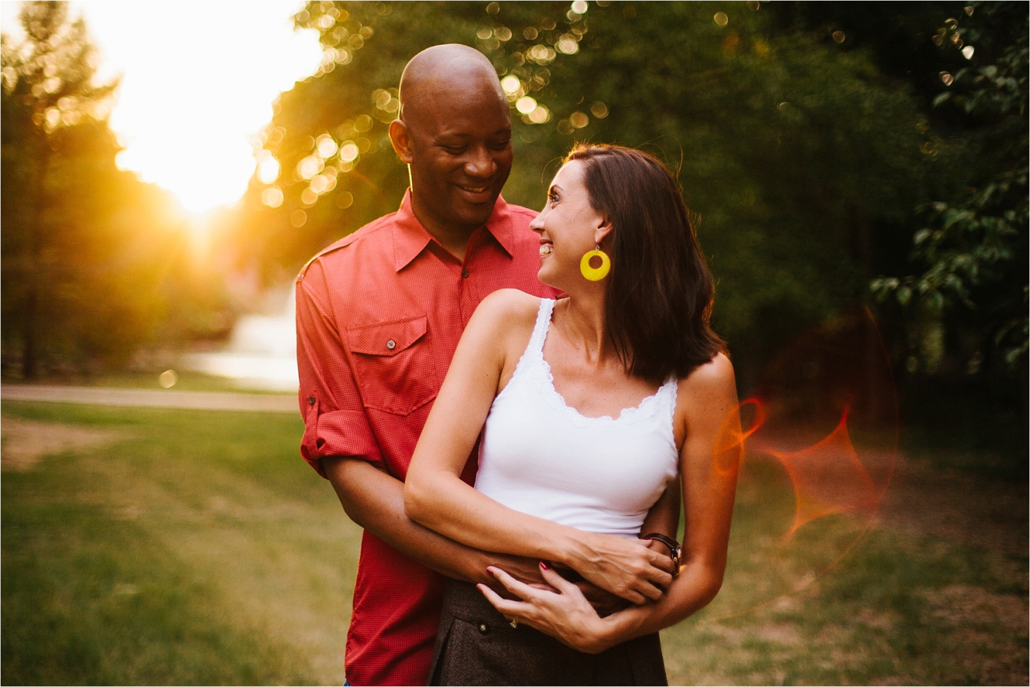 Enagement Session at the Japanese Rose Garden _ Fort Worth Botanical Gardens _ Images by North Texas Wedding Photographer, Rachel Meagan Photography _ 32