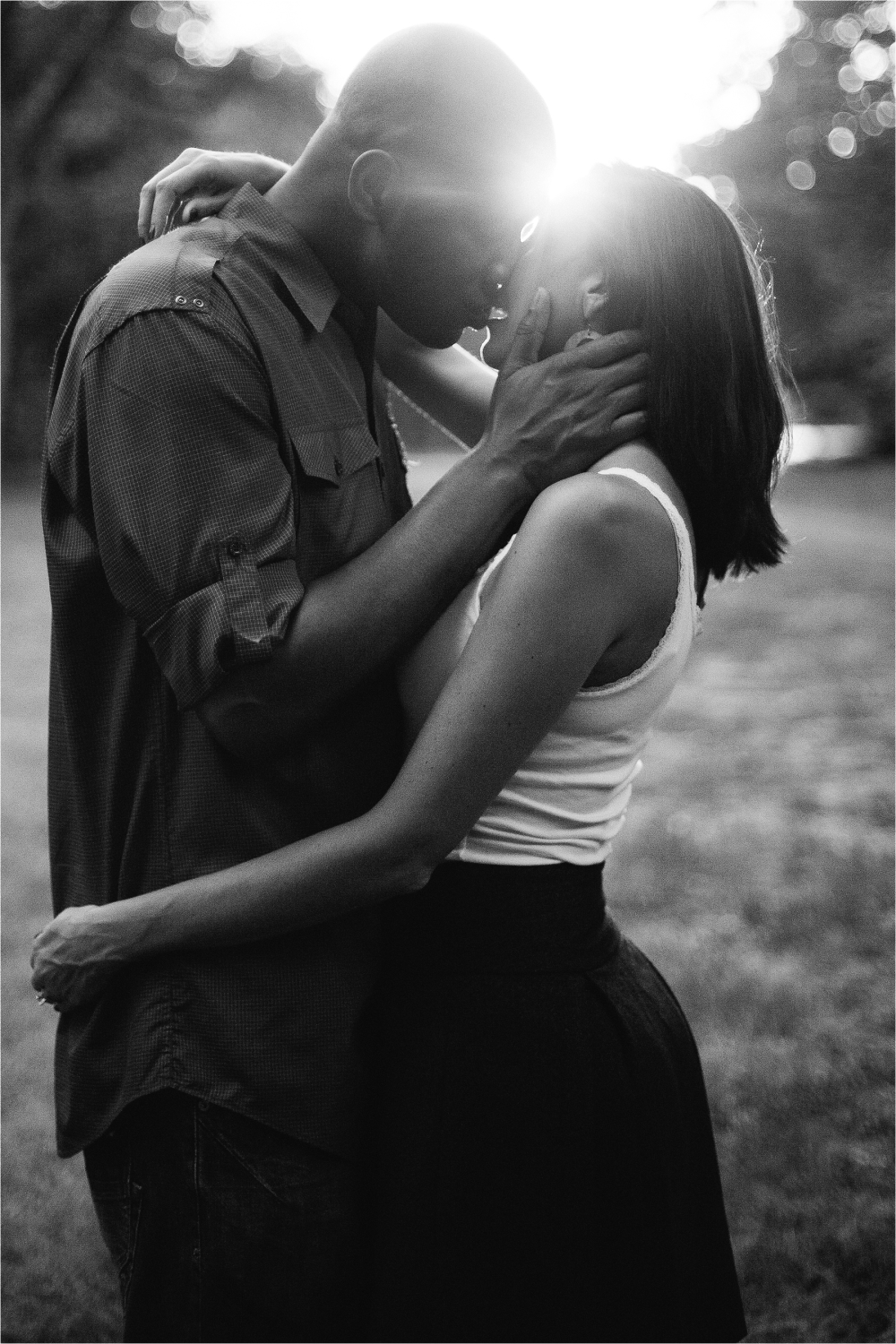 Enagement Session at the Japanese Rose Garden _ Fort Worth Botanical Gardens _ Images by North Texas Wedding Photographer, Rachel Meagan Photography _ 35