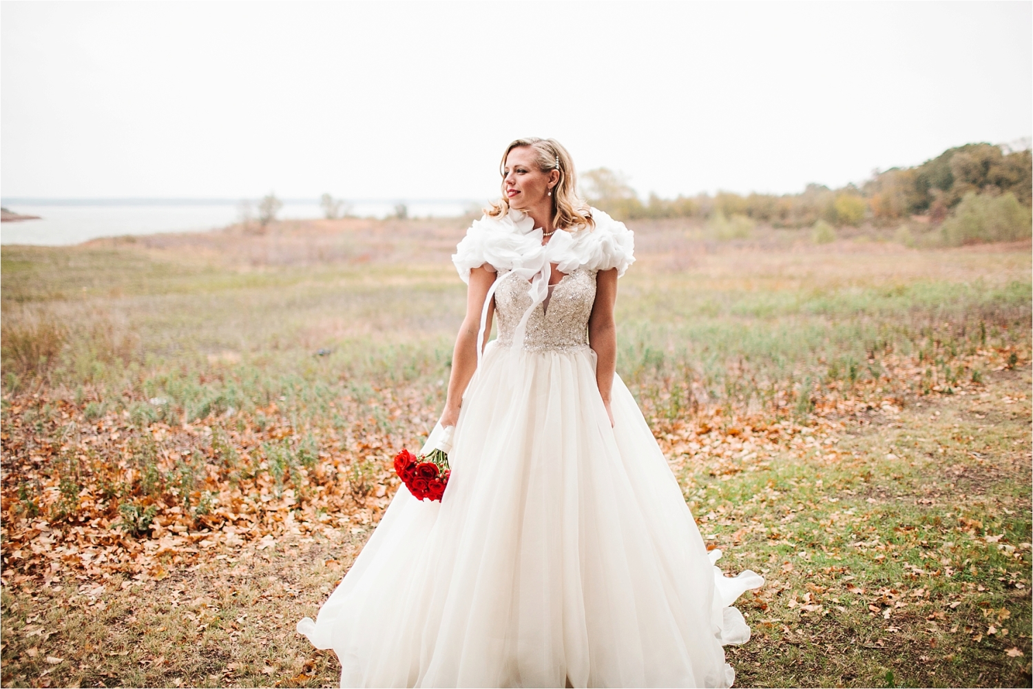 a vintage bridal session with red accents in Grapevine, TX _ by North Texas Wedding Photographer Rachel Meagan Photography _ 17