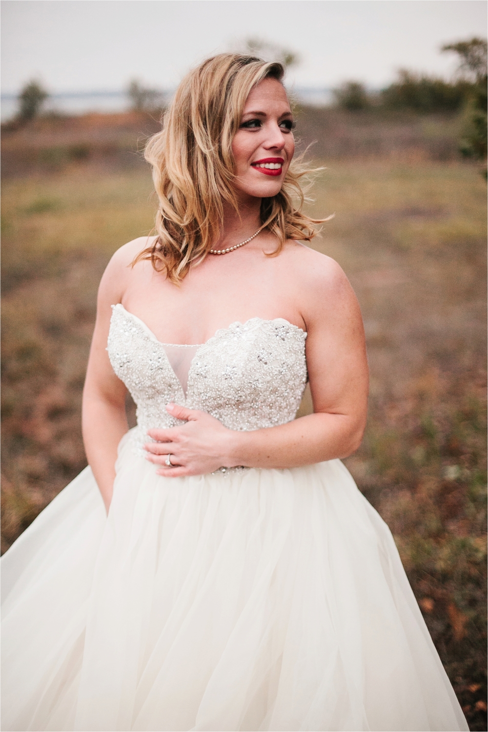 a vintage bridal session with red accents in Grapevine, TX _ by North Texas Wedding Photographer Rachel Meagan Photography _ 32