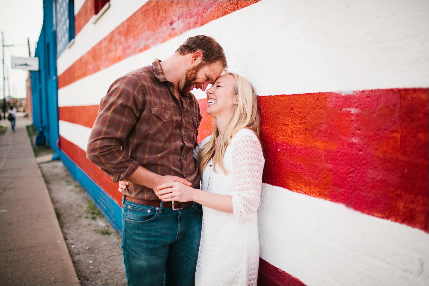 Deep Ellum and White Rock Lake Engagement Session _ North Texas Wedding Photographer _ Rachel Meagan Photography _ 02