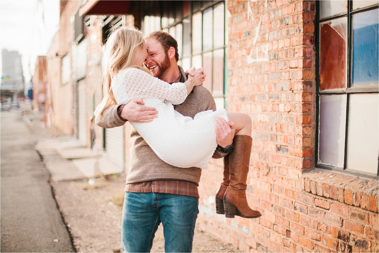 Deep Ellum and White Rock Lake Engagement Session _ North Texas Wedding Photographer _ Rachel Meagan Photography _ 04