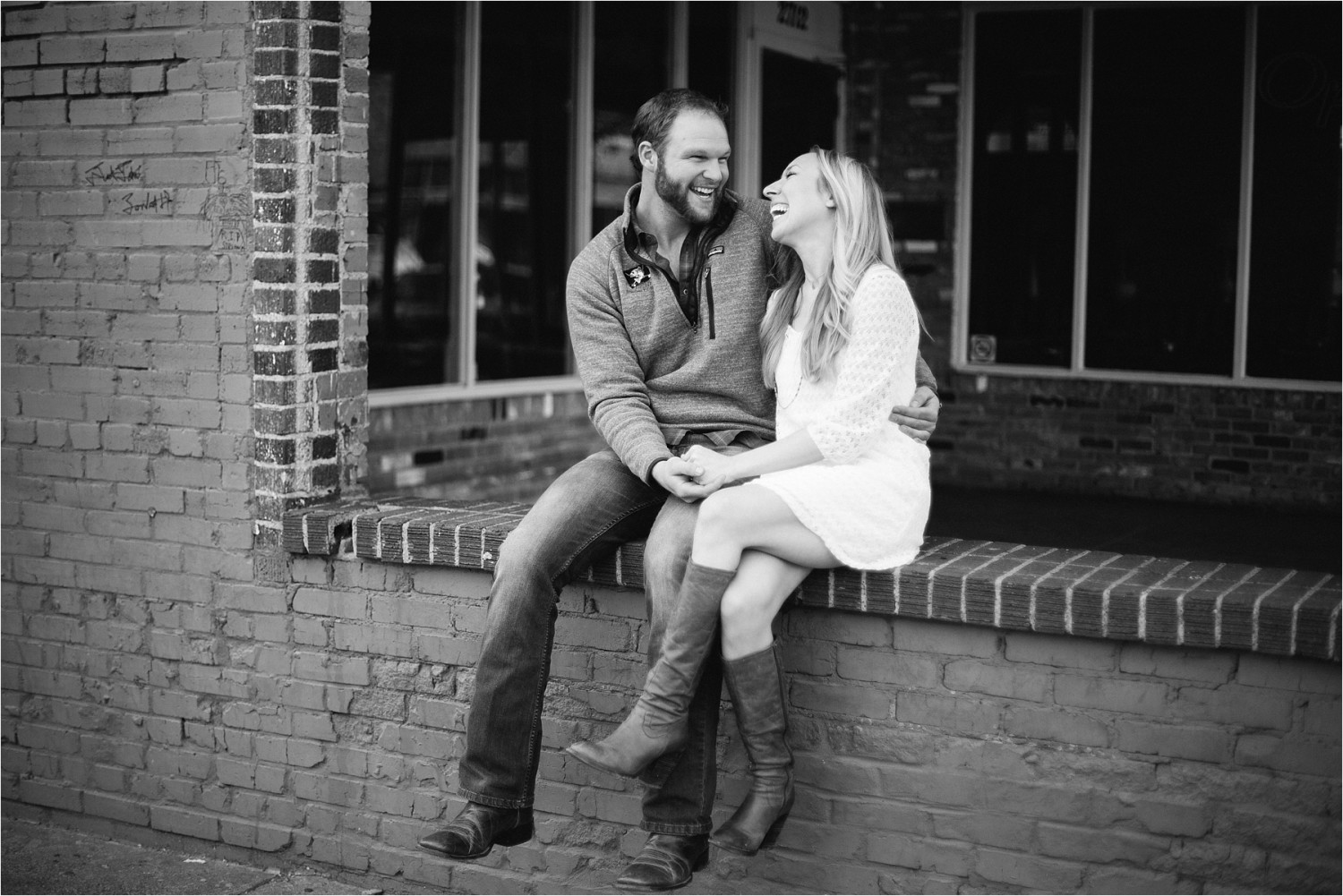 Deep Ellum and White Rock Lake Engagement Session _ North Texas Wedding Photographer _ Rachel Meagan Photography _ 09
