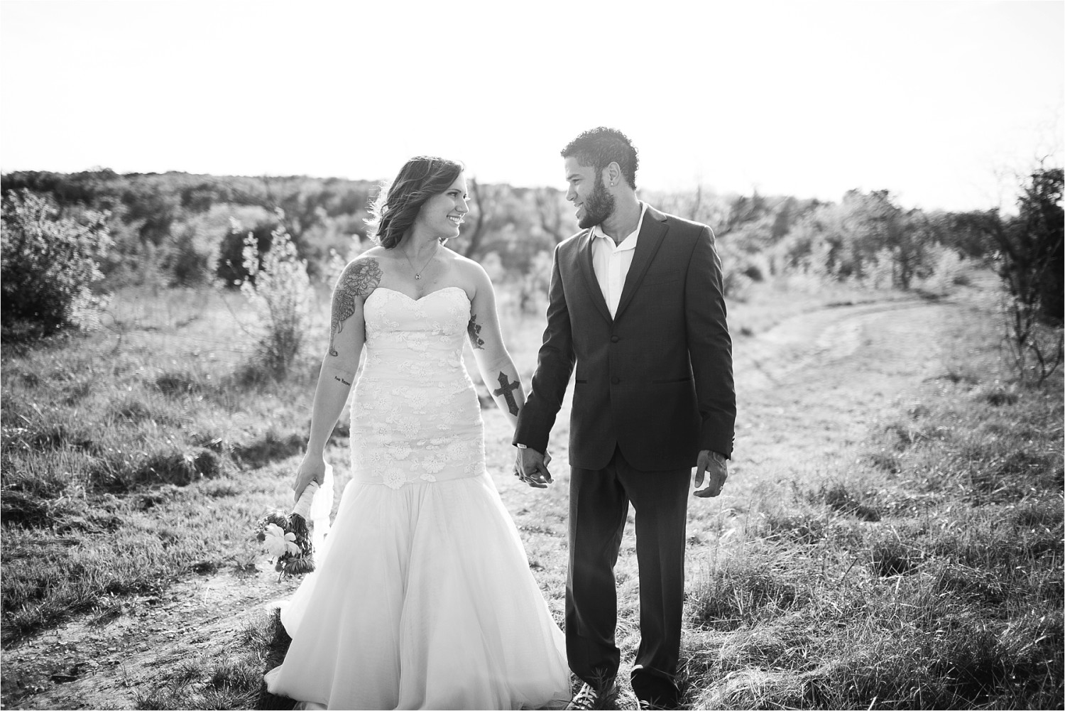 Stunning Wedding Dress Inspiration Vera Wang Gown + Groom's Suit _ a whimsical after session by North Texas Wedding Photographer04
