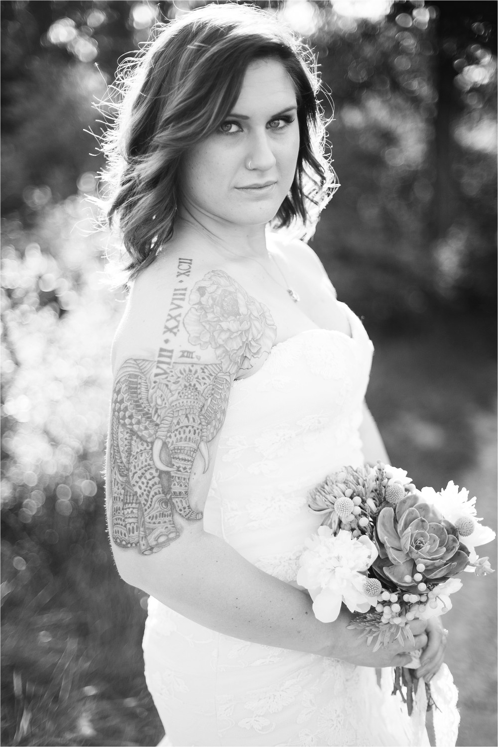 Stunning Wedding Dress Inspiration Vera Wang Gown + Groom's Suit _ a whimsical after session by North Texas Wedding Photographer12