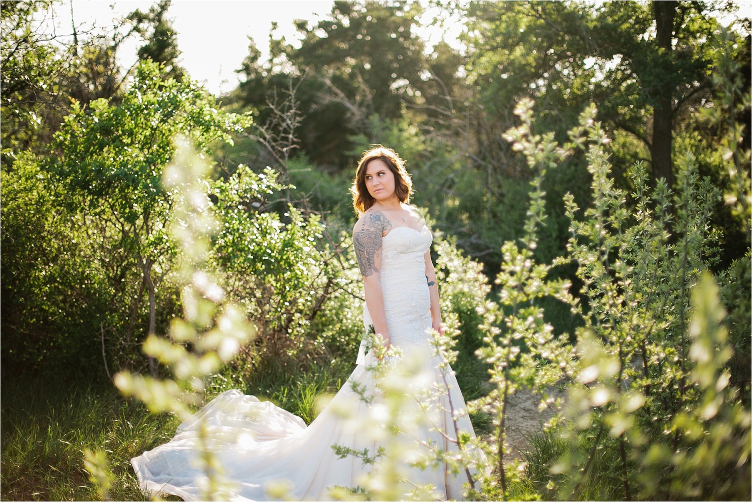 Stunning Wedding Dress Inspiration Vera Wang Gown + Groom's Suit _ a whimsical after session by North Texas Wedding Photographer14