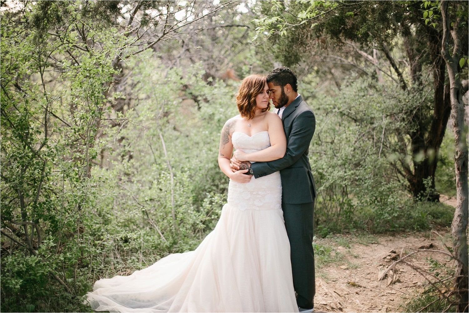 Stunning Wedding Dress Inspiration Vera Wang Gown + Groom's Suit _ a whimsical after session by North Texas Wedding Photographer24
