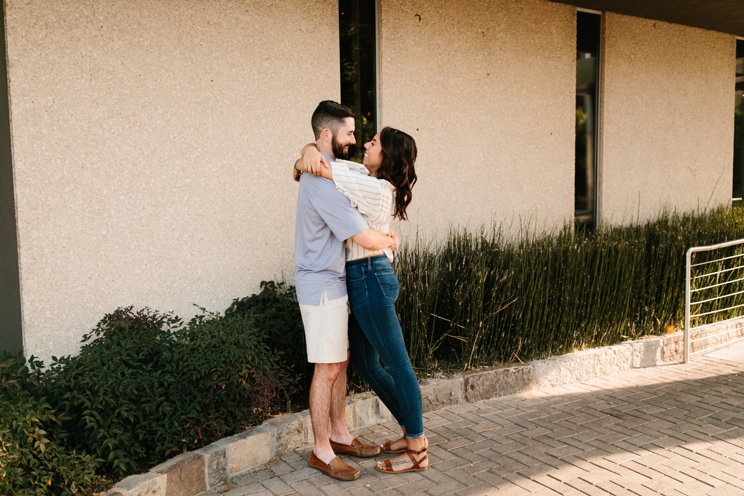 Arika + Colin | a fort worth engagement session by North Texas Wedding Photographer Rachel Meagan Photography | 001
