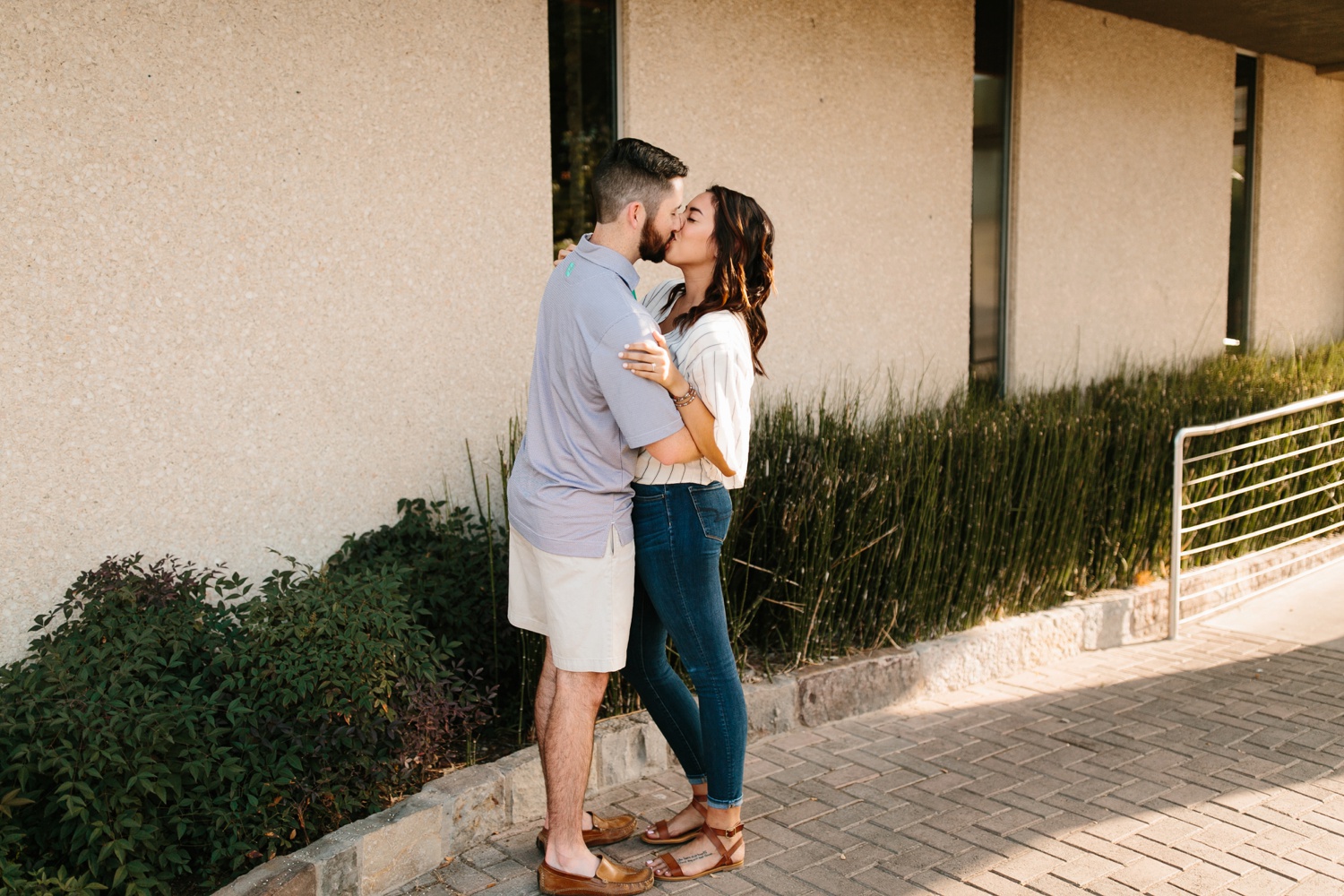 Arika + Colin | a fort worth engagement session by North Texas Wedding Photographer Rachel Meagan Photography | 002