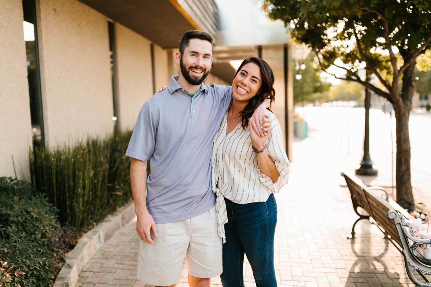 Arika + Colin | a fort worth engagement session by North Texas Wedding Photographer Rachel Meagan Photography | 003