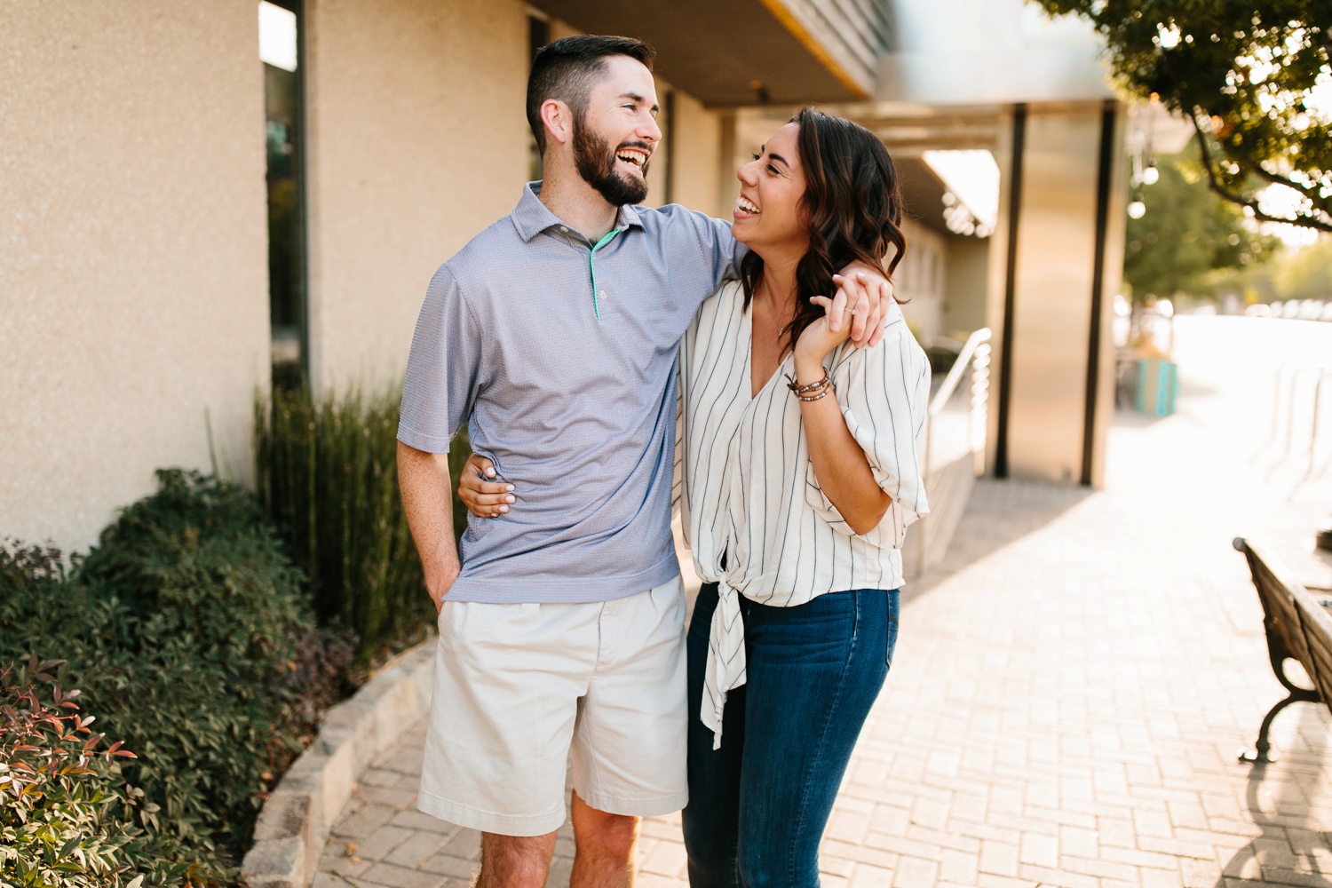 Arika + Colin | a fort worth engagement session by North Texas Wedding Photographer Rachel Meagan Photography | 006