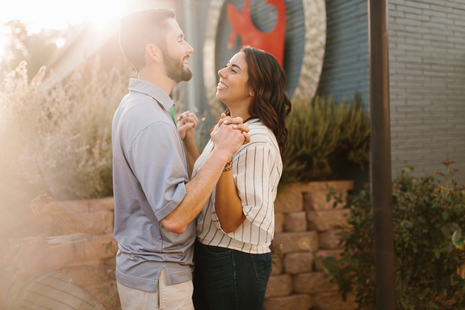 Arika + Colin | a fort worth engagement session by North Texas Wedding Photographer Rachel Meagan Photography | 010