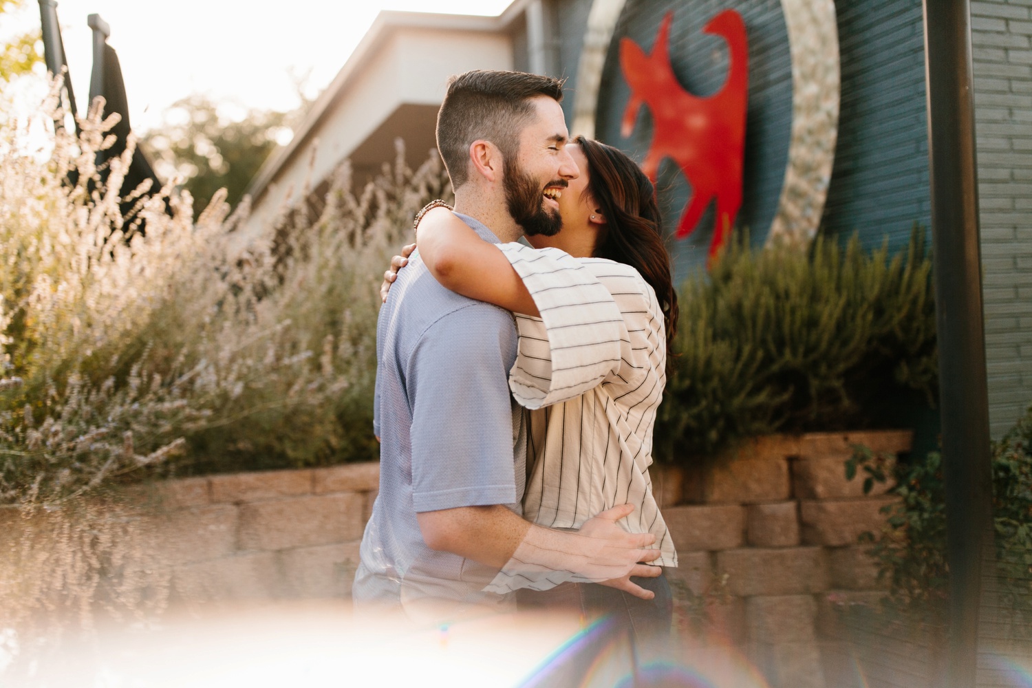 Arika + Colin | a fort worth engagement session by North Texas Wedding Photographer Rachel Meagan Photography | 011
