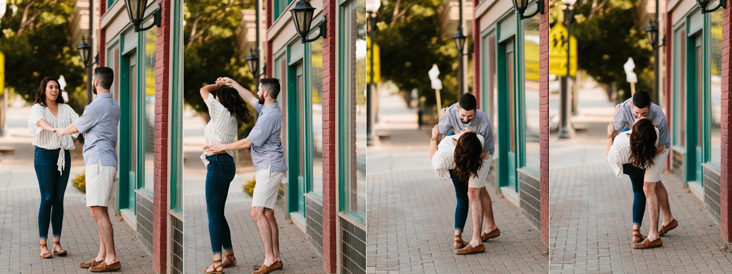 Arika + Colin | a fort worth engagement session by North Texas Wedding Photographer Rachel Meagan Photography | 015