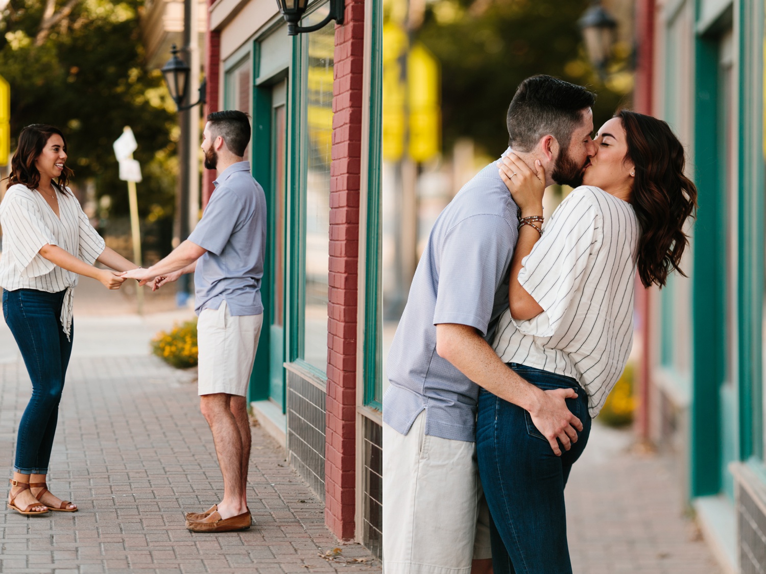 Arika + Colin | a fort worth engagement session by North Texas Wedding Photographer Rachel Meagan Photography | 016