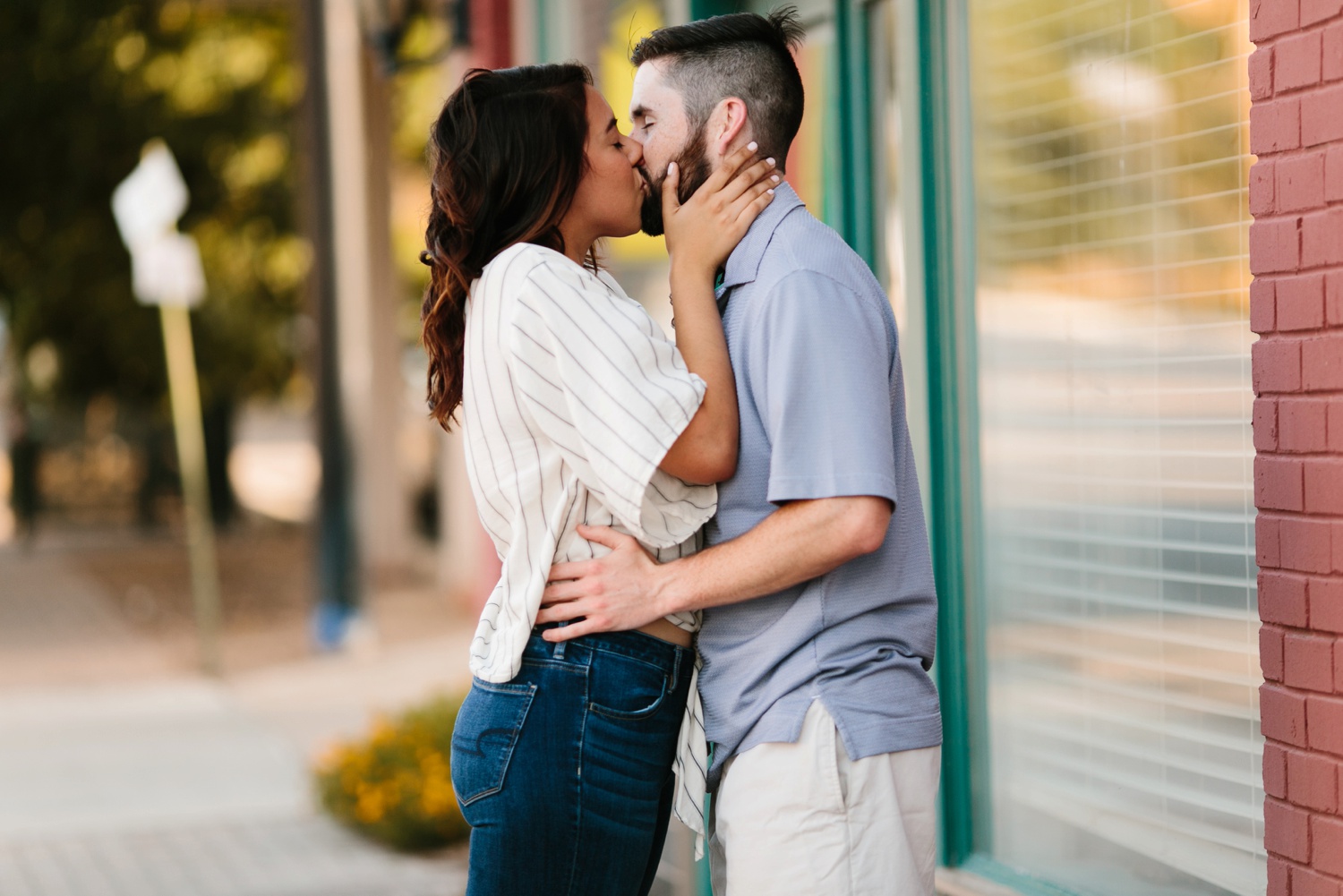 Arika + Colin | a fort worth engagement session by North Texas Wedding Photographer Rachel Meagan Photography | 018
