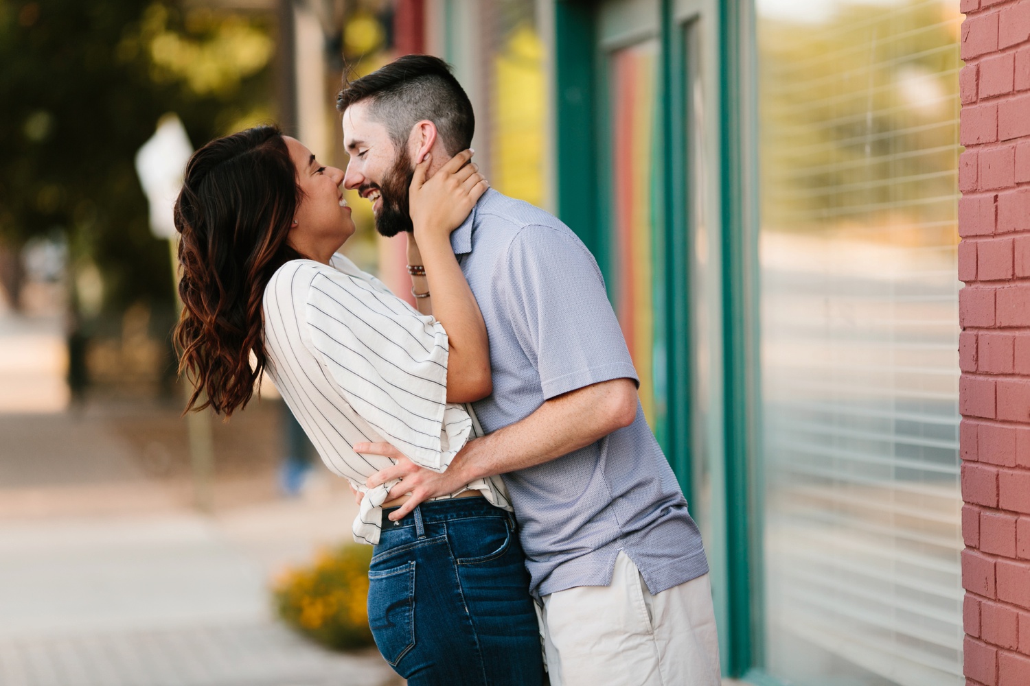 Arika + Colin | a fort worth engagement session by North Texas Wedding Photographer Rachel Meagan Photography | 019