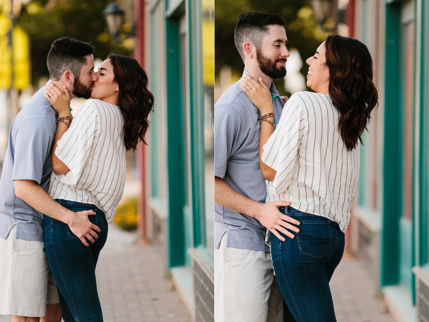 Arika + Colin | a fort worth engagement session by North Texas Wedding Photographer Rachel Meagan Photography | 020