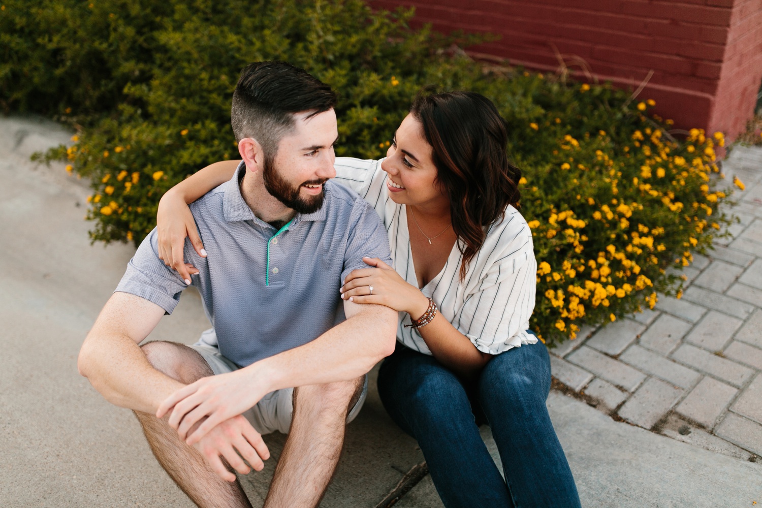 Arika + Colin | a fort worth engagement session by North Texas Wedding Photographer Rachel Meagan Photography | 021