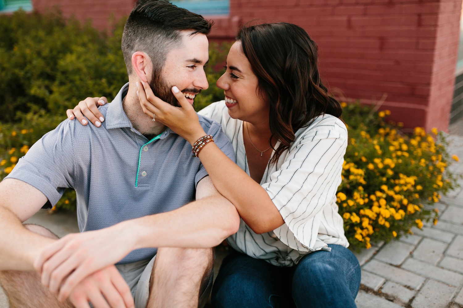 Arika + Colin | a fort worth engagement session by North Texas Wedding Photographer Rachel Meagan Photography | 022