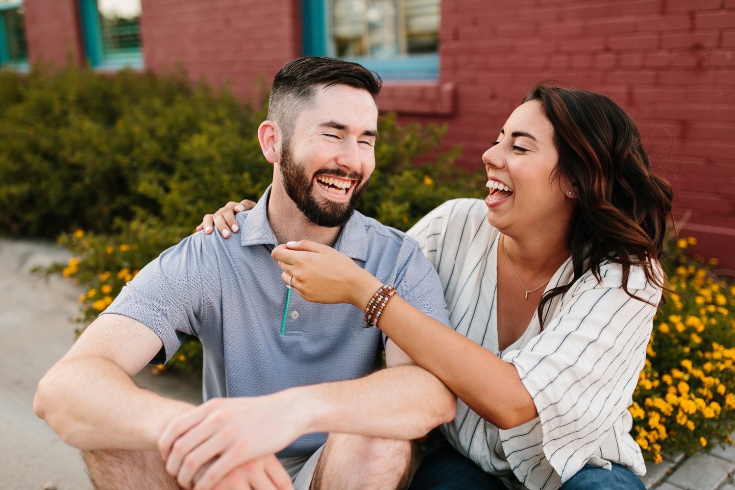 Arika + Colin | a fort worth engagement session by North Texas Wedding Photographer Rachel Meagan Photography | 024