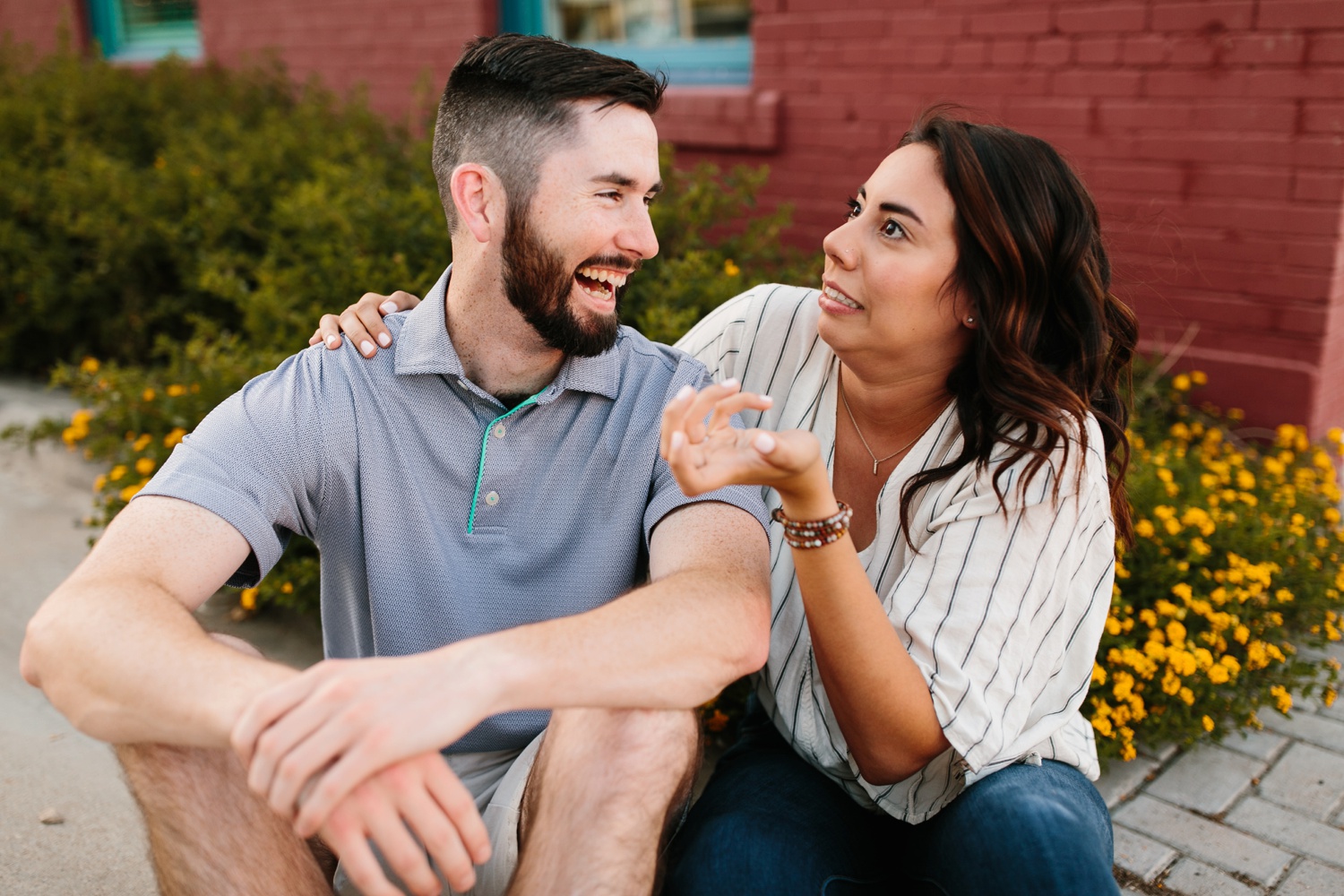 Arika + Colin | a fort worth engagement session by North Texas Wedding Photographer Rachel Meagan Photography | 025