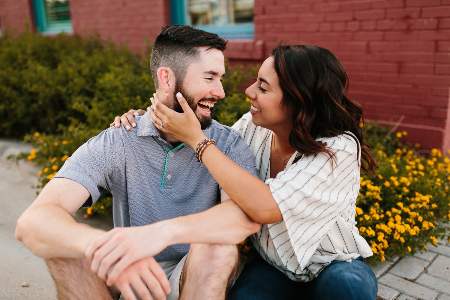 Arika + Colin | a fort worth engagement session by North Texas Wedding Photographer Rachel Meagan Photography | 026