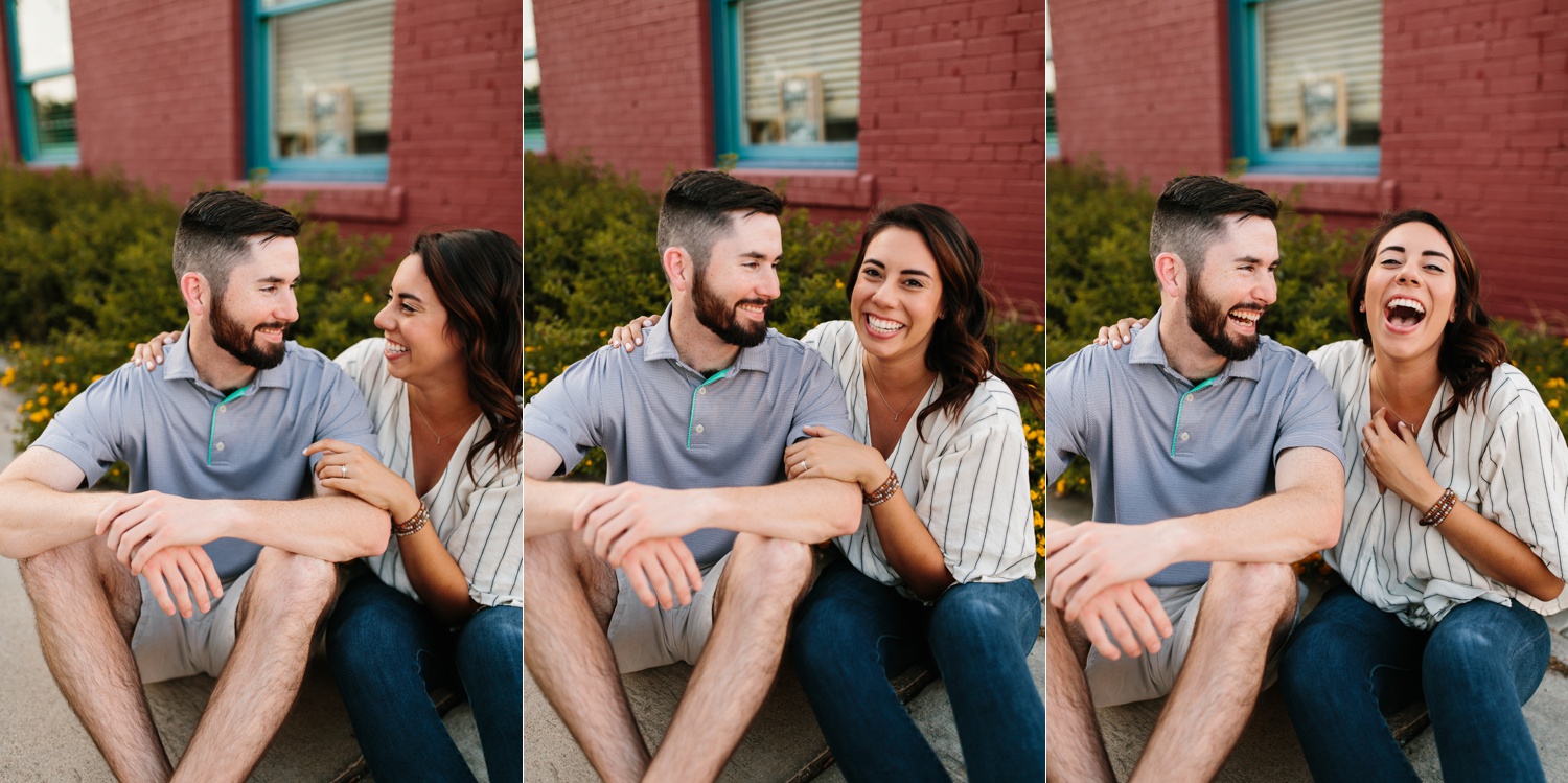 Arika + Colin | a fort worth engagement session by North Texas Wedding Photographer Rachel Meagan Photography | 028