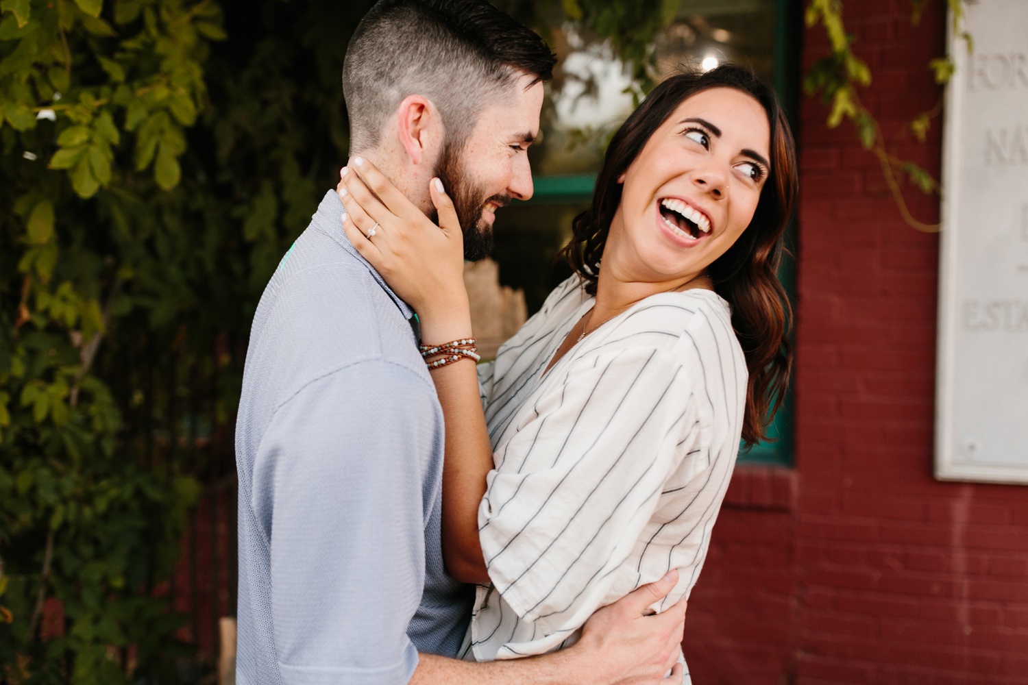 Arika + Colin | a fort worth engagement session by North Texas Wedding Photographer Rachel Meagan Photography | 041
