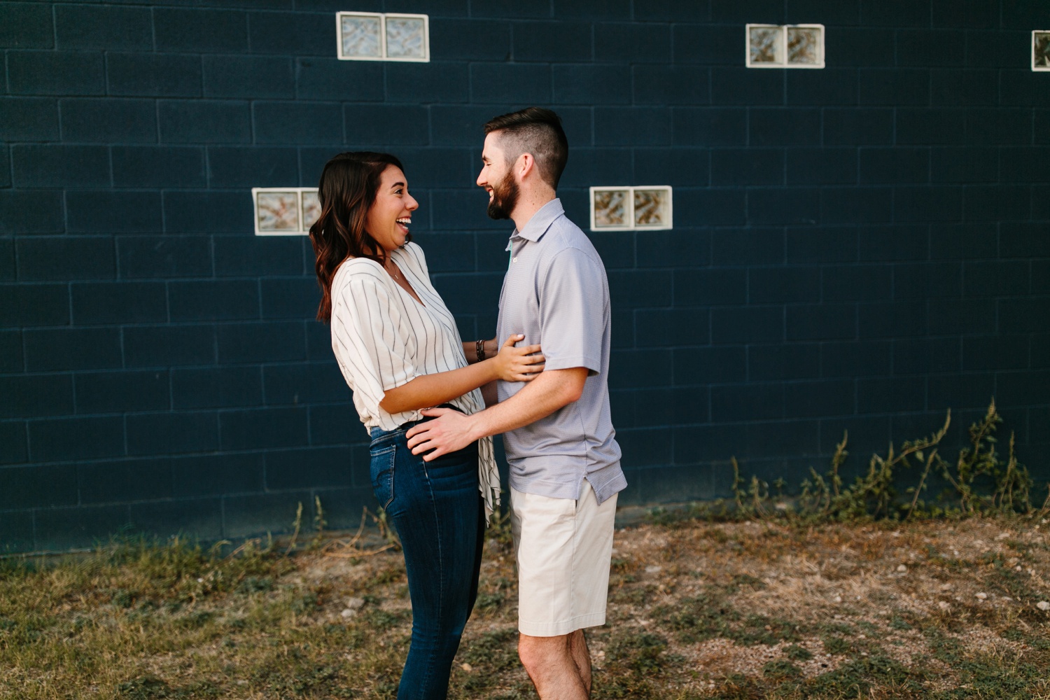 Arika + Colin | a fort worth engagement session by North Texas Wedding Photographer Rachel Meagan Photography | 046