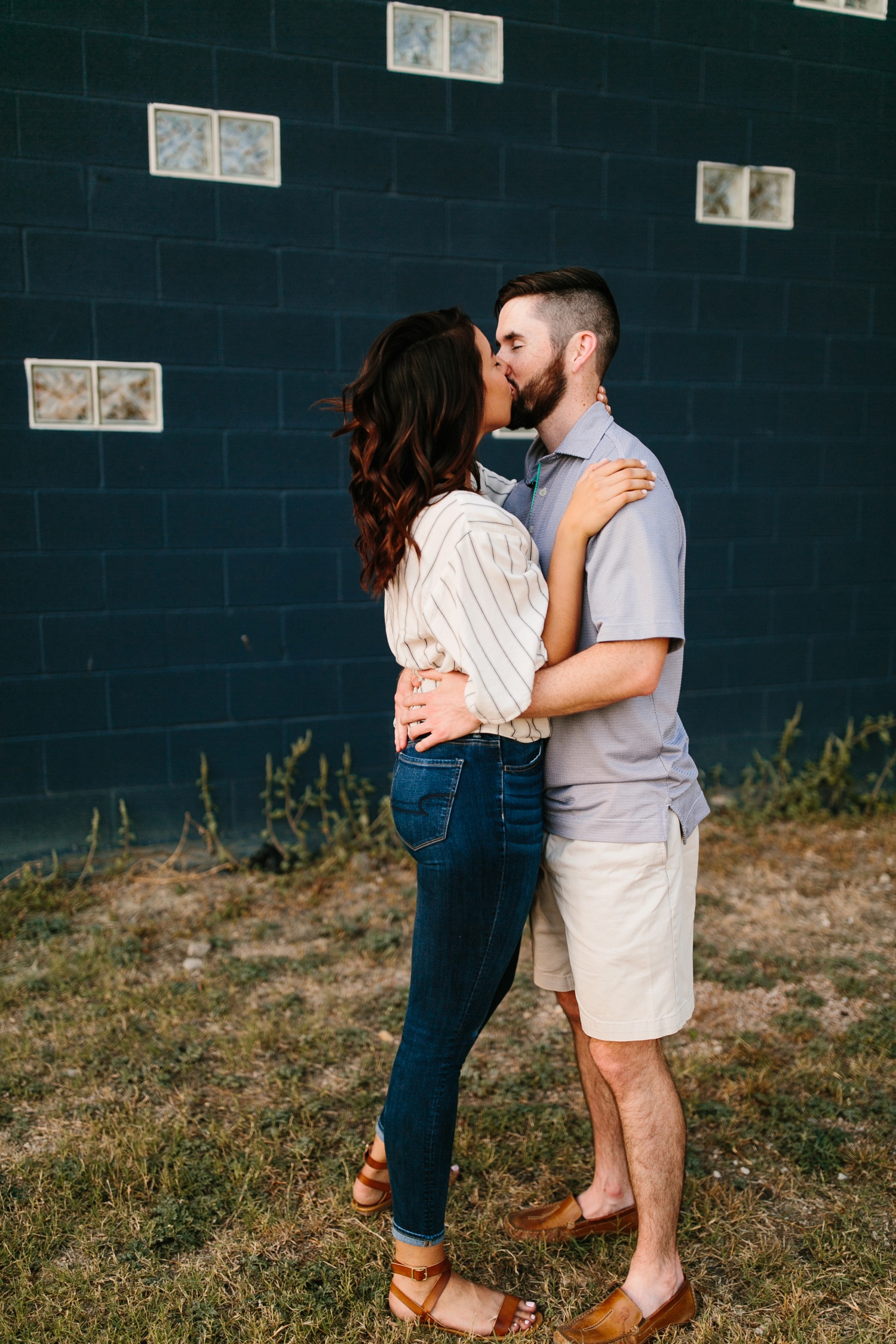 Arika + Colin | a fort worth engagement session by North Texas Wedding Photographer Rachel Meagan Photography | 049