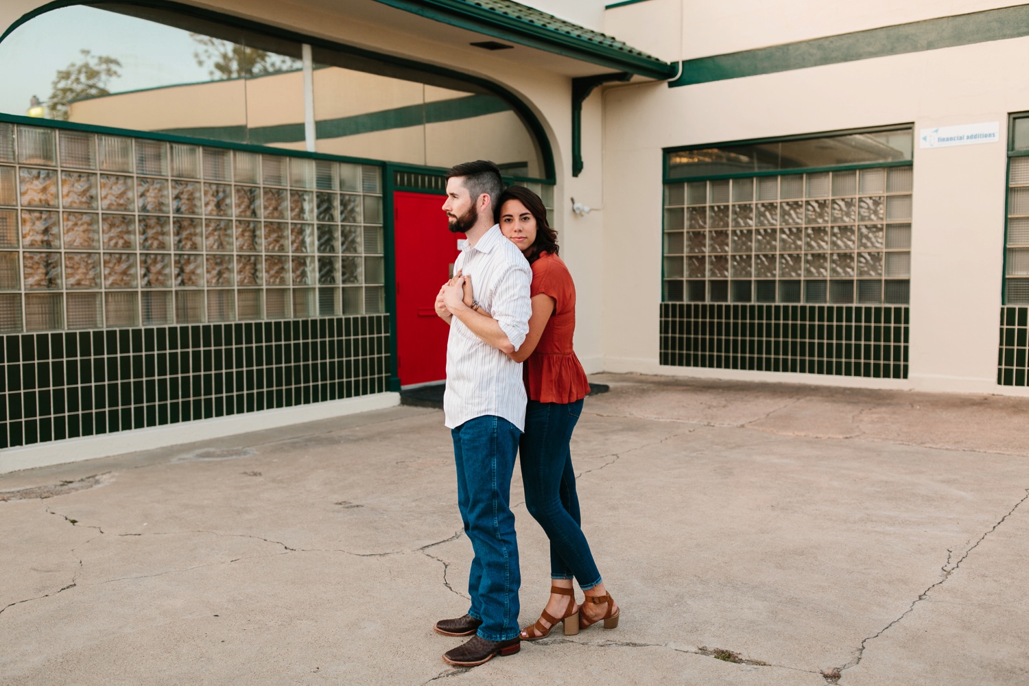 Arika + Colin | a fort worth engagement session by North Texas Wedding Photographer Rachel Meagan Photography | 076