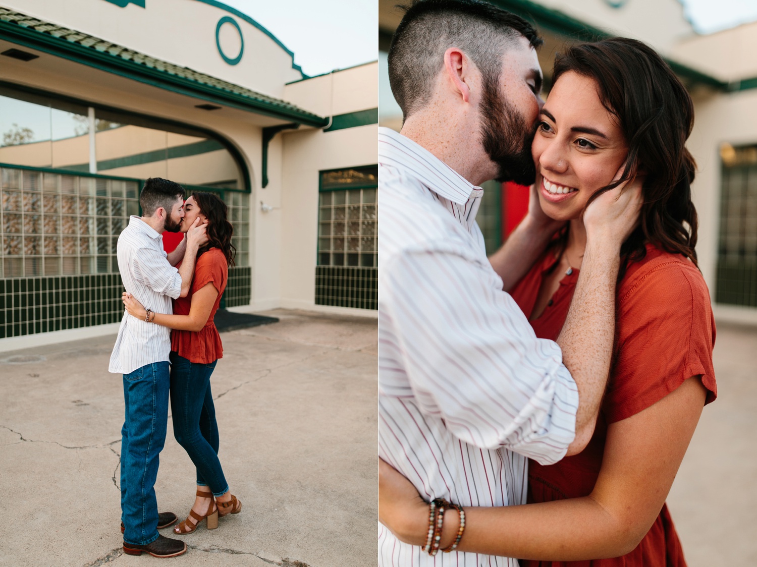 Arika + Colin | a fort worth engagement session by North Texas Wedding Photographer Rachel Meagan Photography | 082