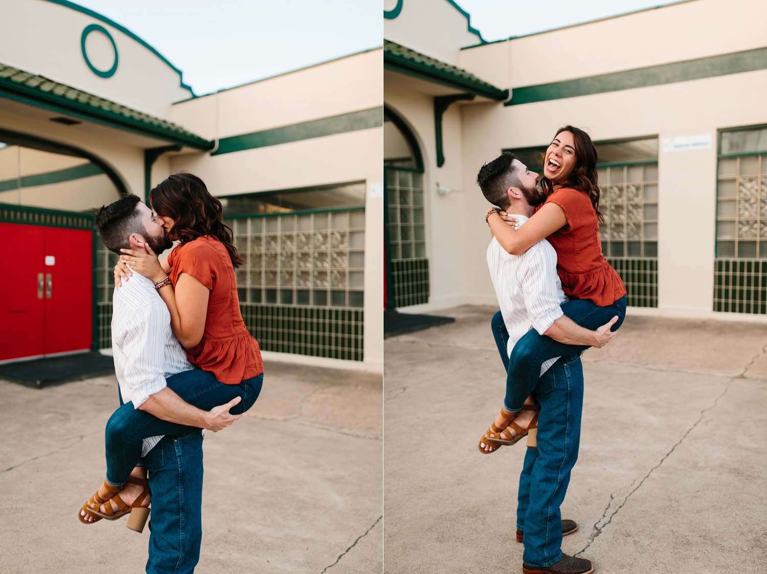 Arika + Colin | a fort worth engagement session by North Texas Wedding Photographer Rachel Meagan Photography | 091