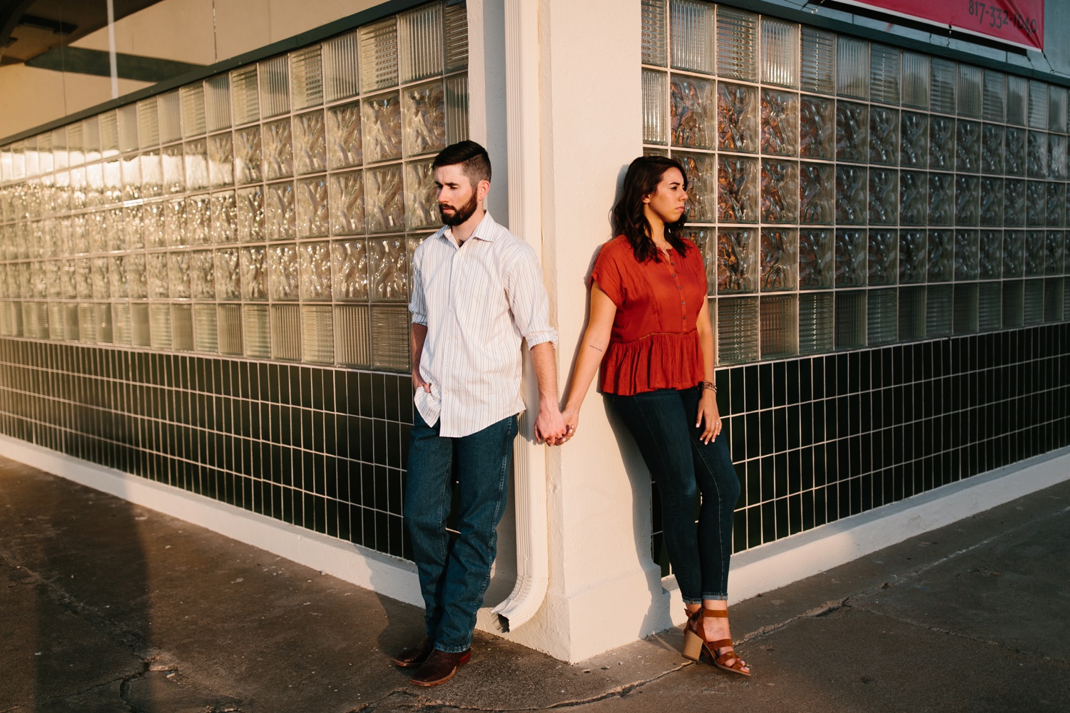 Arika + Colin | a fort worth engagement session by North Texas Wedding Photographer Rachel Meagan Photography | 092