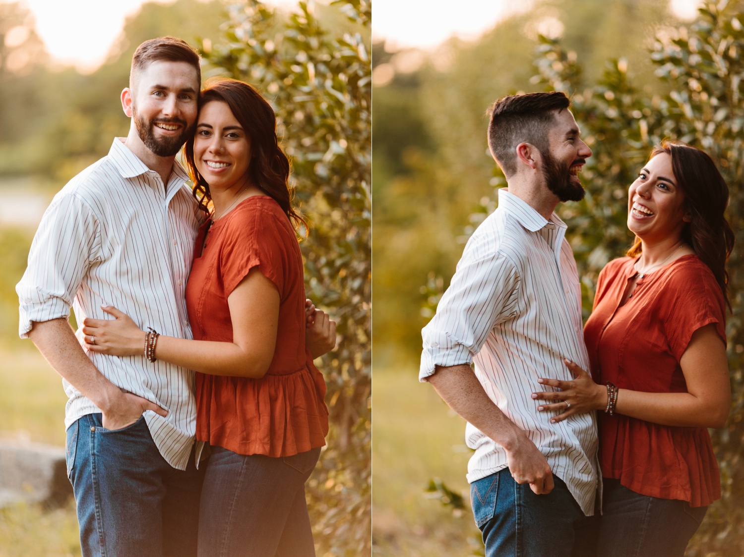 Arika + Colin | a fort worth engagement session by North Texas Wedding Photographer Rachel Meagan Photography | 094