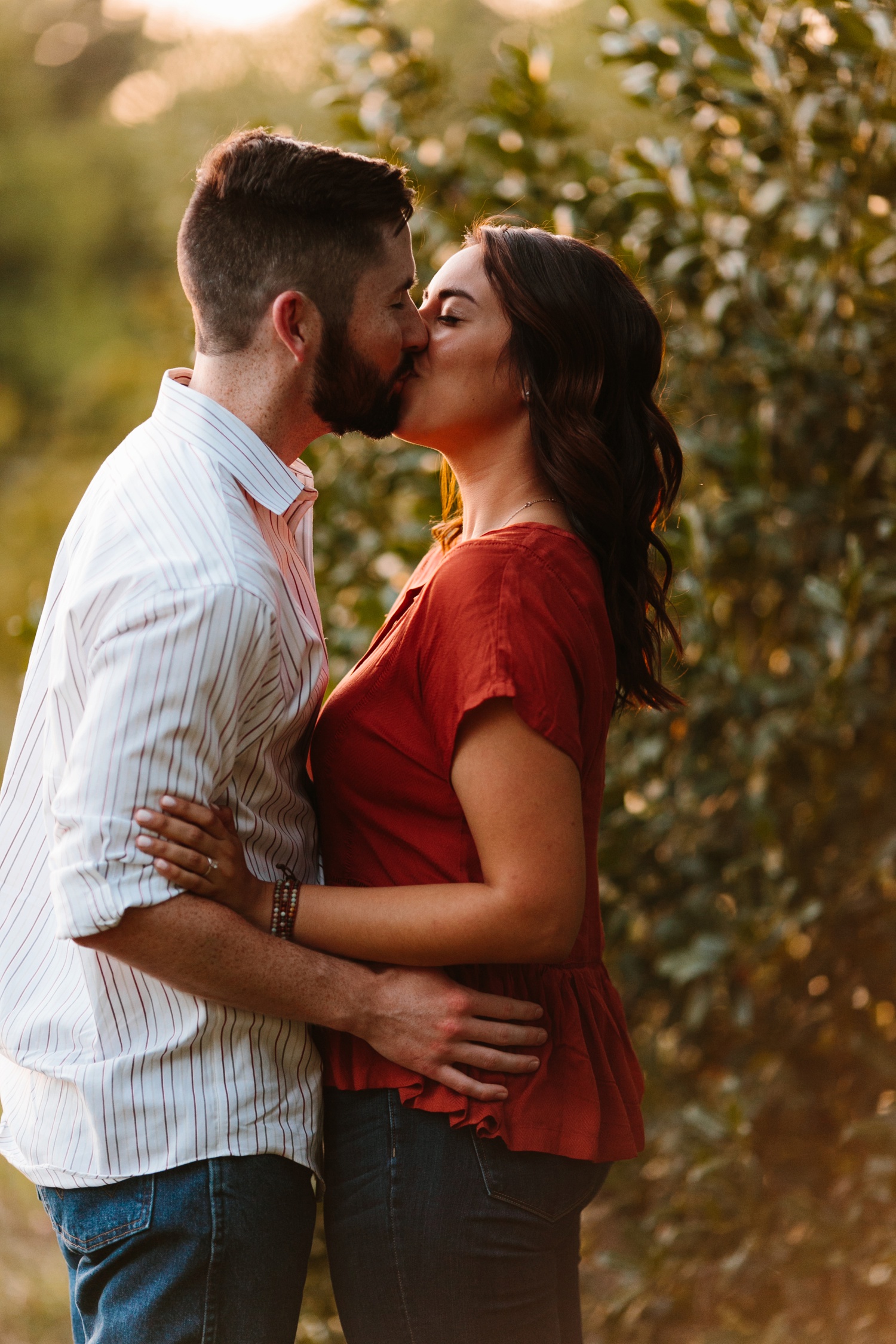 Arika + Colin | a fort worth engagement session by North Texas Wedding Photographer Rachel Meagan Photography | 095