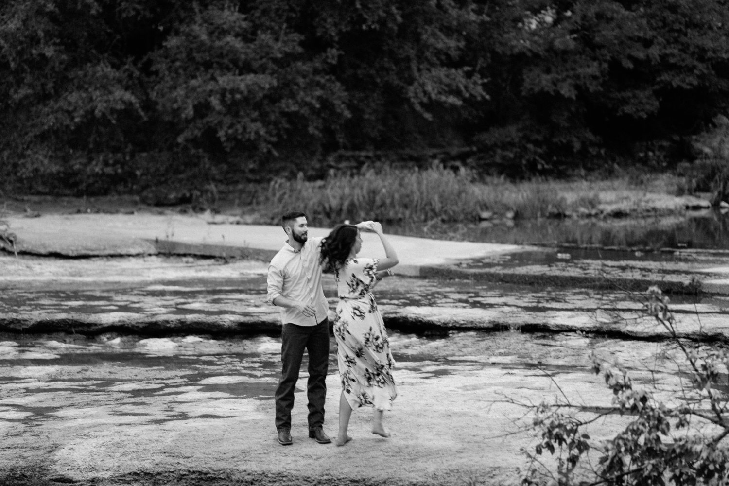 Arika + Colin | a fort worth engagement session by North Texas Wedding Photographer Rachel Meagan Photography | 104