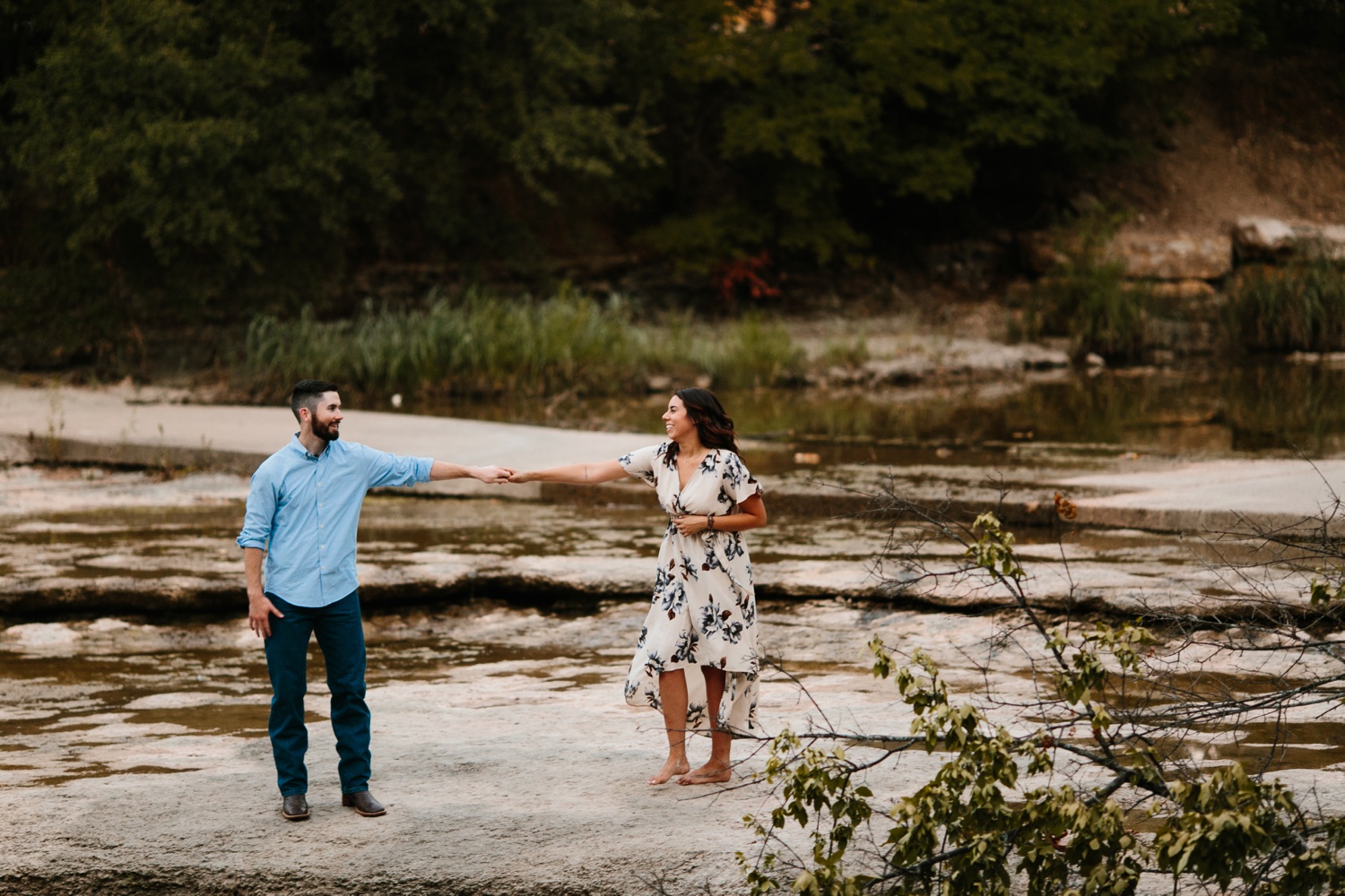 Arika + Colin | a fort worth engagement session by North Texas Wedding Photographer Rachel Meagan Photography | 105