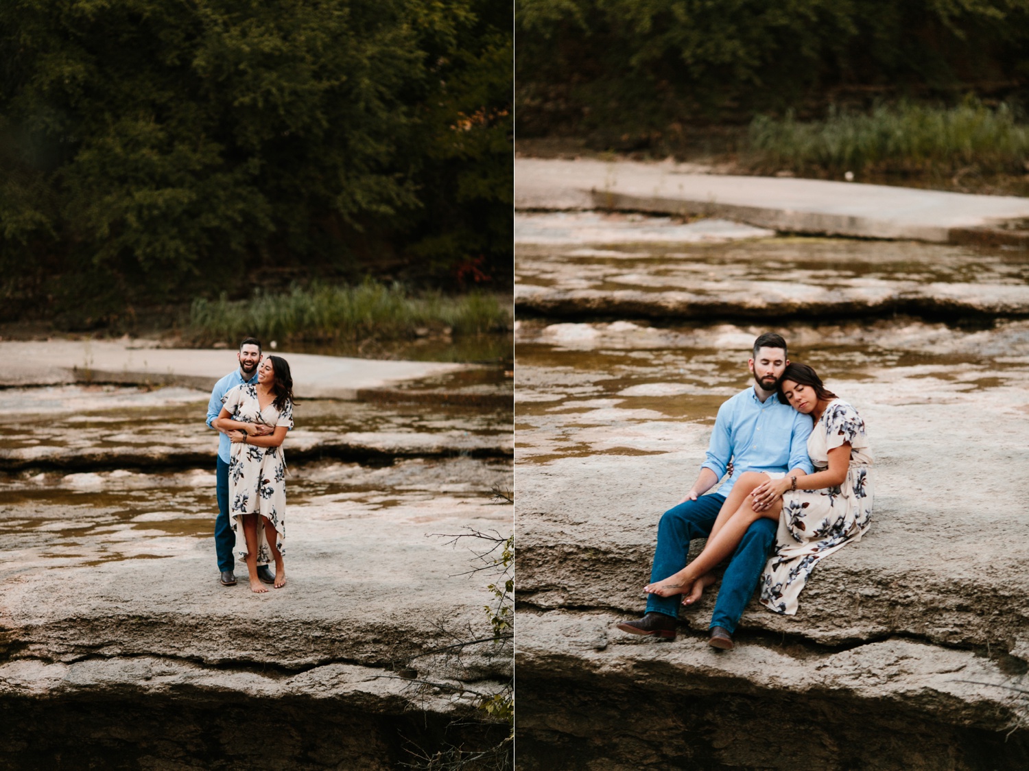Arika + Colin | a fort worth engagement session by North Texas Wedding Photographer Rachel Meagan Photography | 106