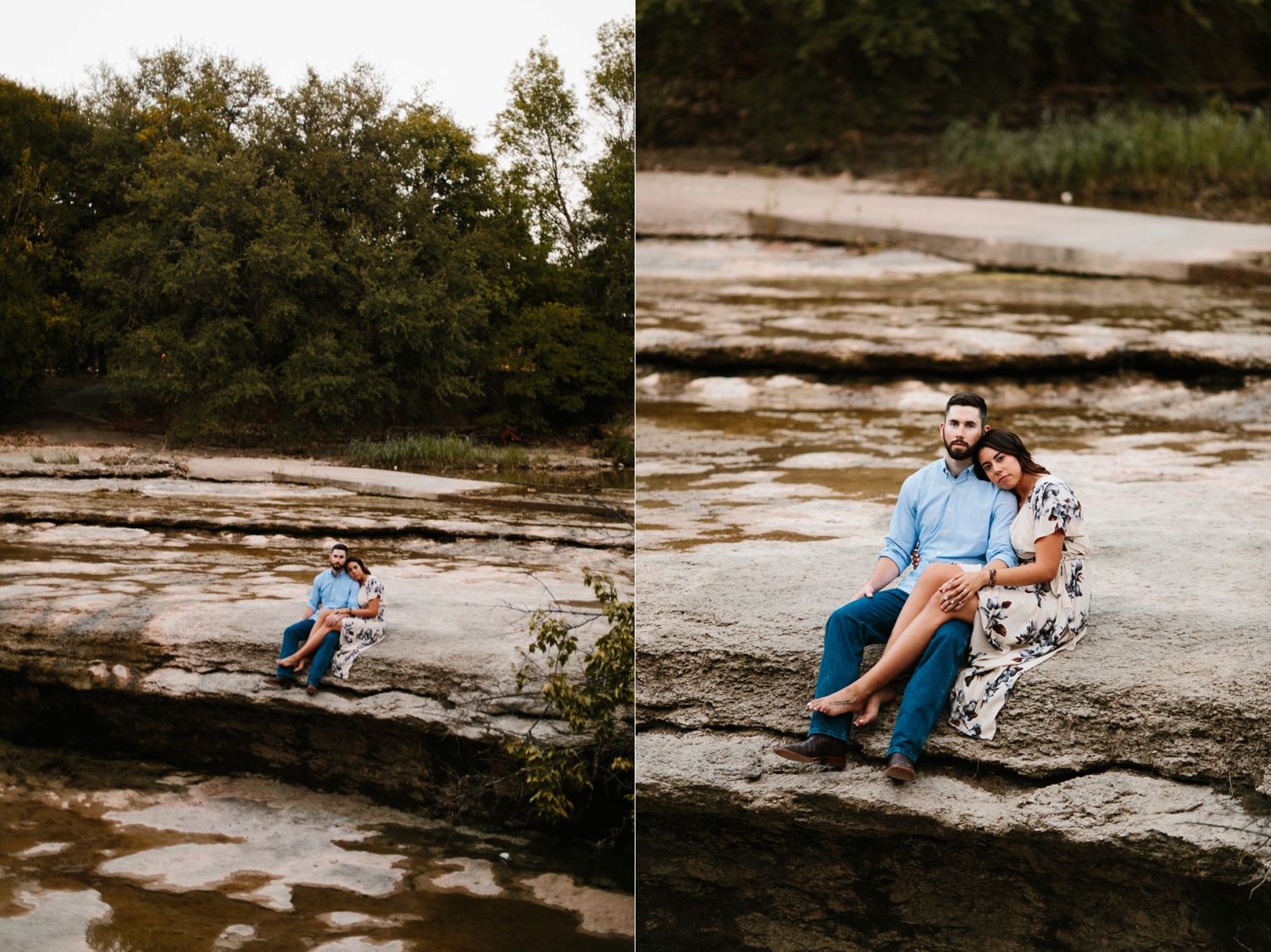 Arika + Colin | a fort worth engagement session by North Texas Wedding Photographer Rachel Meagan Photography | 109